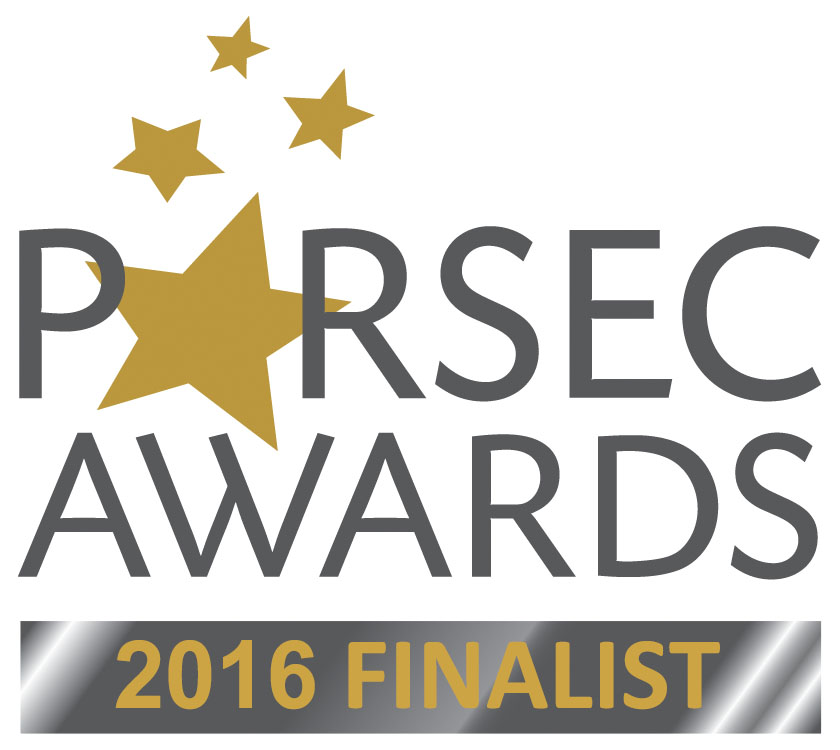 2015 Parsec Awards Finalist logo